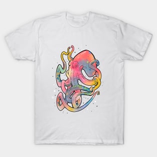 rainbow octopus T-Shirt